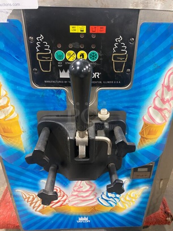 Taylor Crown Commercial Single Flavor Ice Cream Machine! All Stainless Steel! Model: C70733 SN: K8085397 208/230V 60HZ 3 Phase - Image 5 of 9