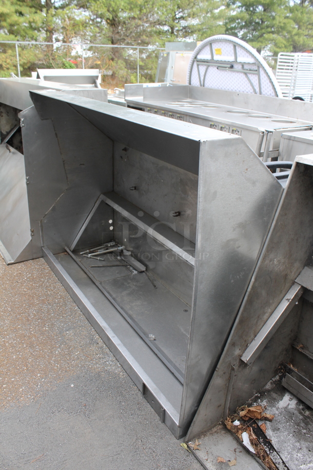 6' Stainless Steel Commercial Grease Hood.