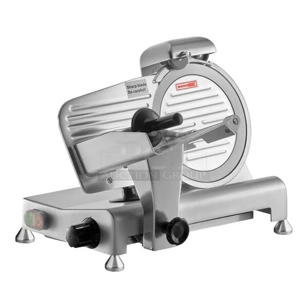 BRAND NEW SCRATCH AND DENT! Avantco SL309 9" Manual Gravity Feed Meat Slicer w/ blade Sharpener. 115 Volts, 1 Phase. Tested and Working! - Image 1 of 5