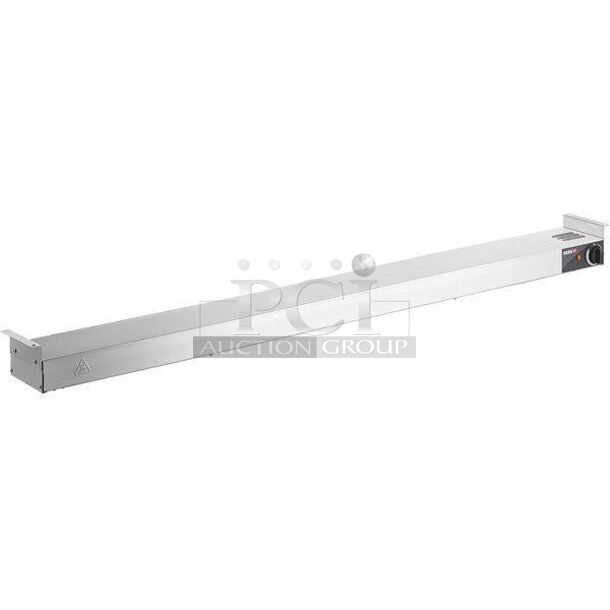 2 BRAND NEW IN BOX! ServIt 423SWI48CP Stainless Steel Commercial 48" High Wattage Strip Warmer with Infinite Controls. 120 Volts, 1 Phase. 2 Times Your Bid! - Image 1 of 5