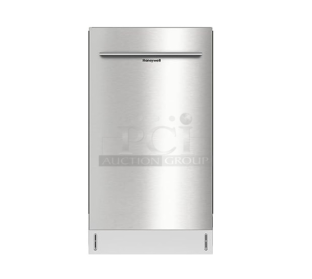BRAND NEW SCRATCH AND DENT! Honeywell HDS18SS Stainless Steel Undercounter Dishwasher. 120 Volts, 1 Phase. - Image 1 of 6