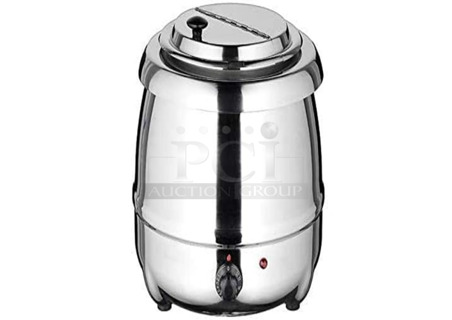 BRAND NEW IN BOX! Winco ESW-70 Stainless Steel Soup Kettle Food Warmer. 