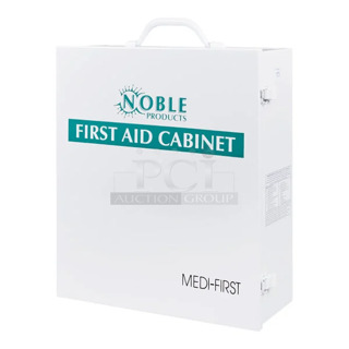 BRAND NEW SCRATCH AND DENT! Noble Medi-First 933-Piece 3 Shelf Class B First Aid Kit Cabinet