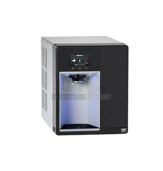 BRAND NEW SCRATCH AND DENT! 2024 Follett 7CI112A-IW-NF-ST-00 Champion 7 Series Air Cooled Chewblet Countertop Ice Maker and Water Dispenser with 7 lb. Bin. 100 lb. 115 Volts, 1 Phase.