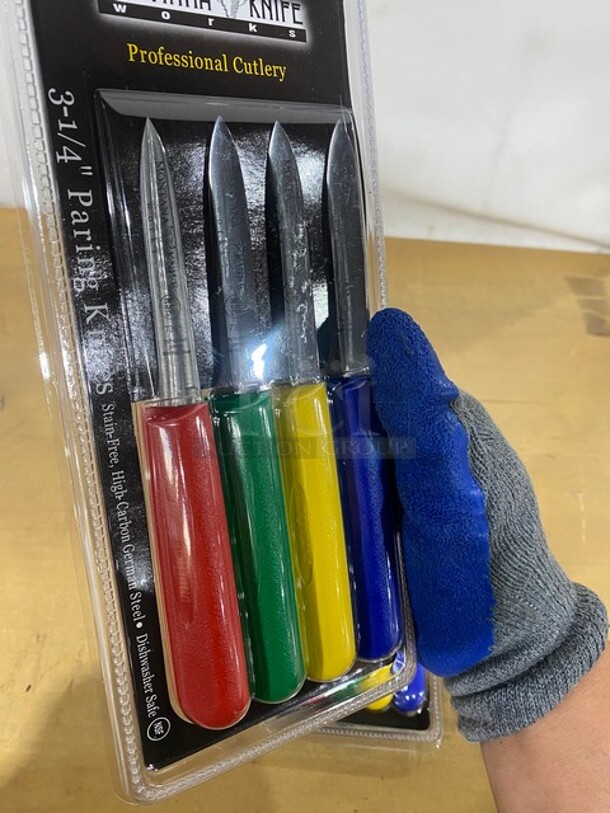 NEW! Montana Knife Works 3-1/4" Paring Knives! 2x Your Bid! - Image 3 of 5