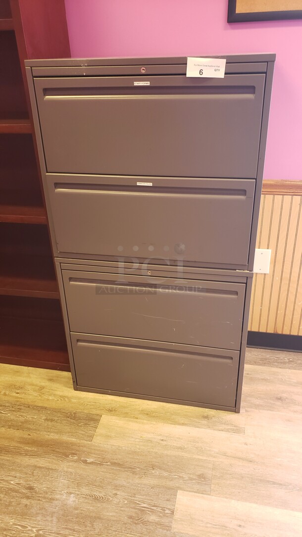Lot of 2 Filing Cabinets (Location 2) - Image 1 of 1