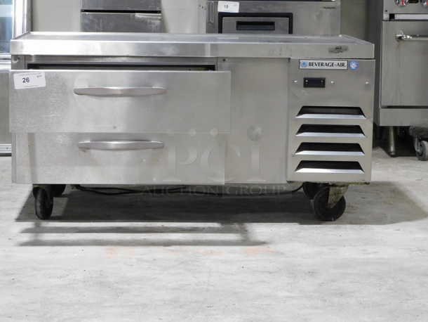 Beverage Air 52" Chef Base w/ (2) Drawers - 115v ..... Tested and Working

 - Image 2 of 6