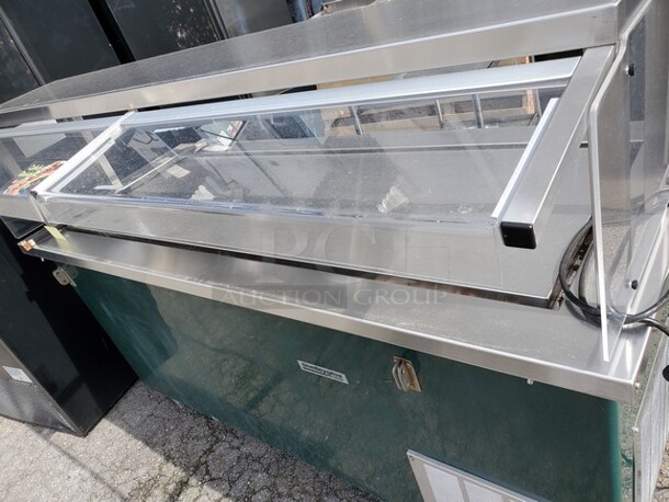 Delfield KCFT74-NU 74" Frost Top Serving Counter with Open Understorage/Refrigerated Cold Food Serving Counter - Image 6 of 6