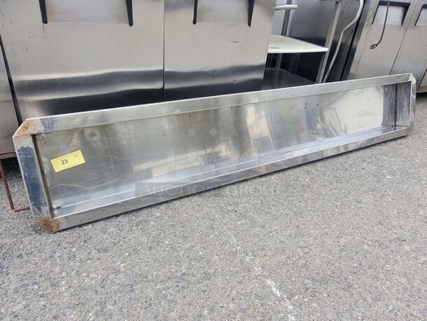 90" Stainless Steel Bin/Container w/ handles - Image 3 of 3