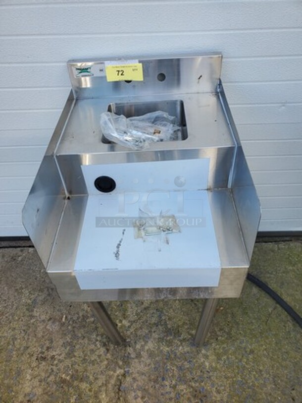 Brand New! Stainless Steel Blender Station with Dump Sink. 18"X23"X32" - Image 2 of 5