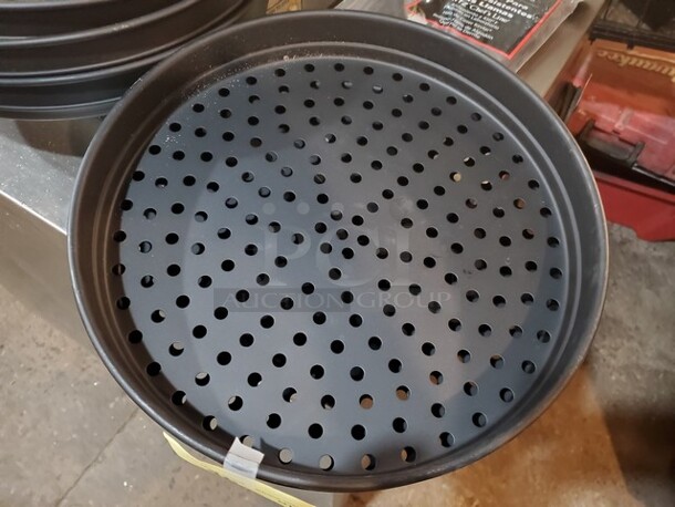 14" Perforated Pizza Pan,  Brand New! BIDX2 - Image 2 of 3