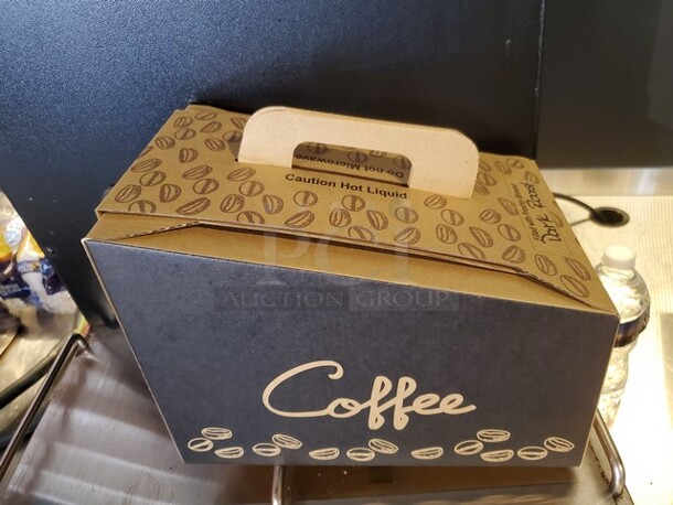 Restpresso coffee To Go take out carrier box 96oz/12cups 10count box  - Image 5 of 5