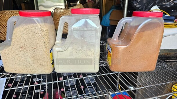 Lot of 3 Containers of Seasoning - Image 2 of 2