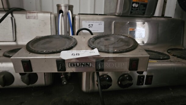 Bunn WX2 Two Station Warmer Plate 120 V - Image 2 of 3
