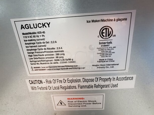 Ice Machine 
Good Working Condition - Image 5 of 6