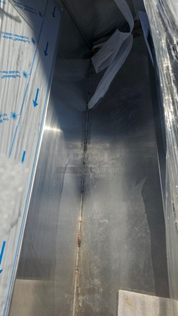 Very Nice 8 ft Stainless Steel Commercial Exhaust Hood - Image 3 of 5