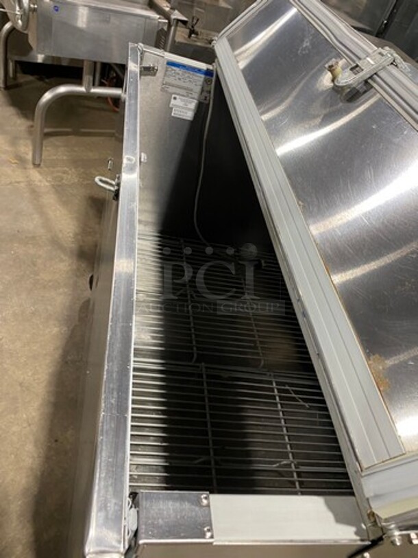 Beverage Air Single Side Access Milk Cooler! Stainless Steel! On Casters! Model: SMF49 SN: 8206920 115V 60HZ 1 Phase - Image 5 of 8