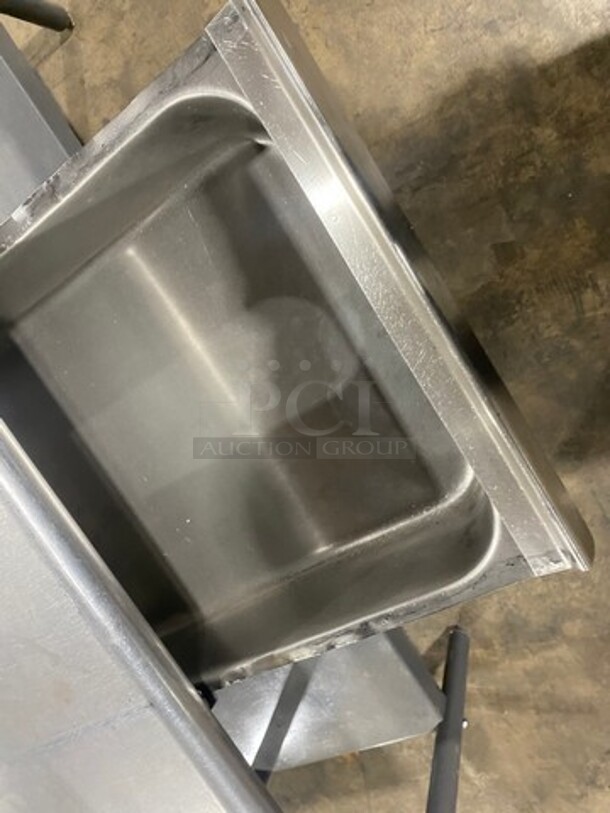 WOW! Solid Stainless Steel Work Top/ Prep Table! With Single Drawer! With Storage Space Underneath! On Legs! - Image 7 of 7