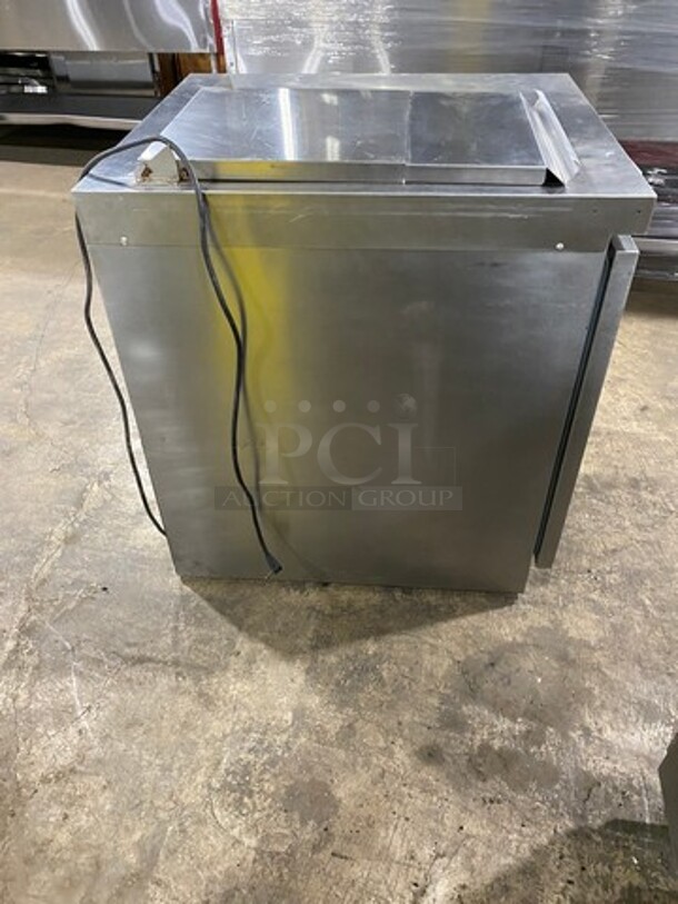 Delfield Commercial Single Door Lowboy/Worktop Cooler! All Stainless Steel! - Image 4 of 9