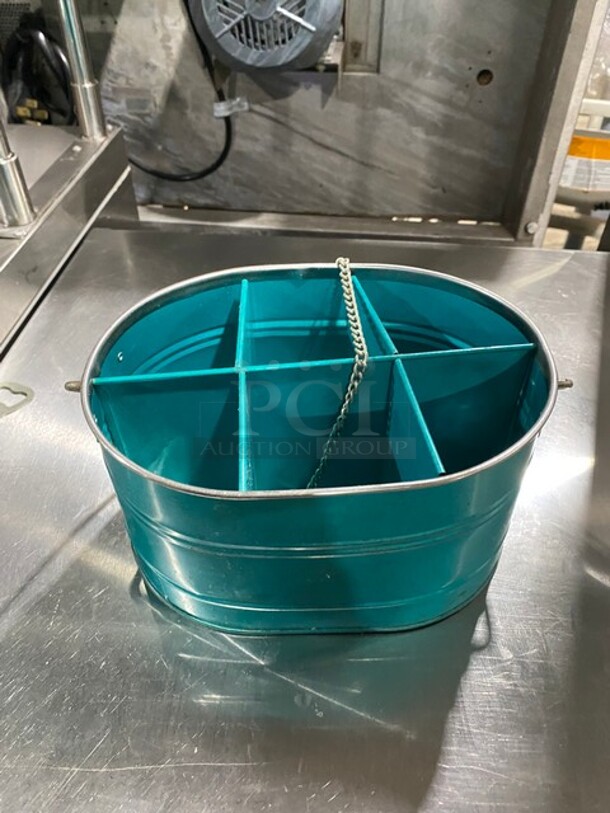 ALL ONE MONEY! 6 Compartment Bucket! With Bottle Opener Attachment! - Image 2 of 5