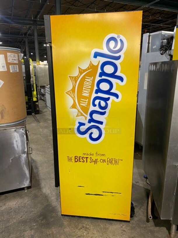 Habco Commercial Single Door Reach In Cooler! With View Through Door! Poly Coated Racks! Model: ESM28 SN: 28053748 115V 60HZ 1 Phase - Image 4 of 8