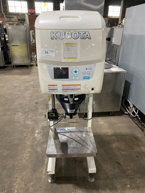 Kubota Commercial Automatic Rice Washing Machine! Model: KP720NA-UL SN: 10008 120V 60HZ