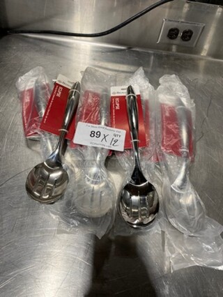 NEW! Browne Slotted Serving Spoons! 12x Your Bid!