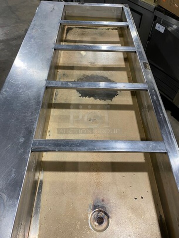 Stainless Steel Commercial Natural Gas Powered 5 Well Steam Table! With Storage Space Underneath! On Legs! - Image 5 of 8