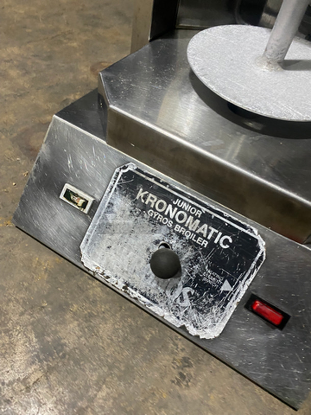 Krono Matic Commercial Countertop Gyro Broiler/Machine! All Stainless Steel! - Image 7 of 9