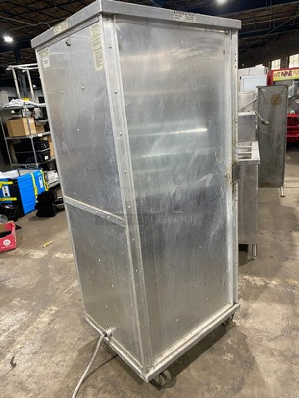 Cres Cor Commercial Insulated Single Door Warming/Proofing Cabinet! Holds Full Size Trays! All Stainless Steel! On Casters! Model: 1254044 SN: CJIJ7191C 120V 60HZ 1 Phase - Image 4 of 11