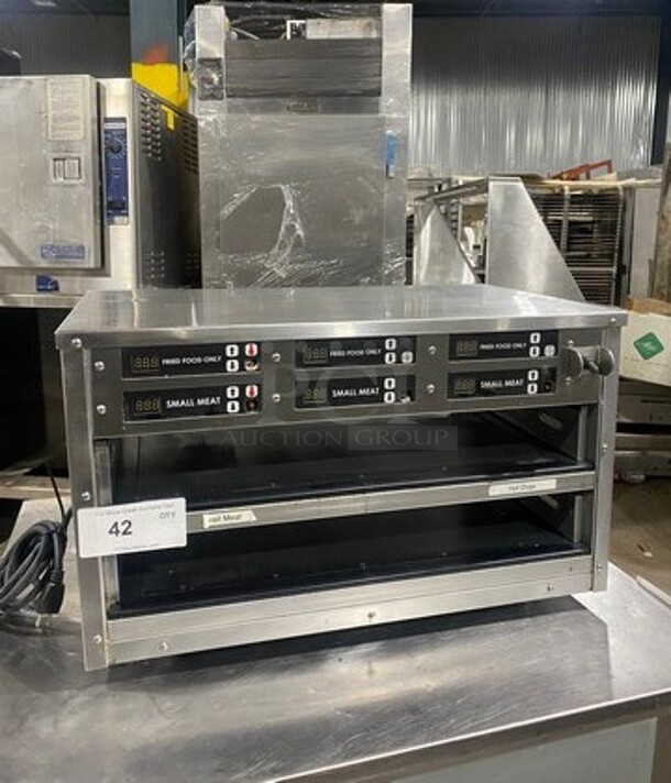 Carter Hoffmann Commercial Countertop Heated Food Merchandiser! All Stainless Steel! Model: MC212H - Image 1 of 7