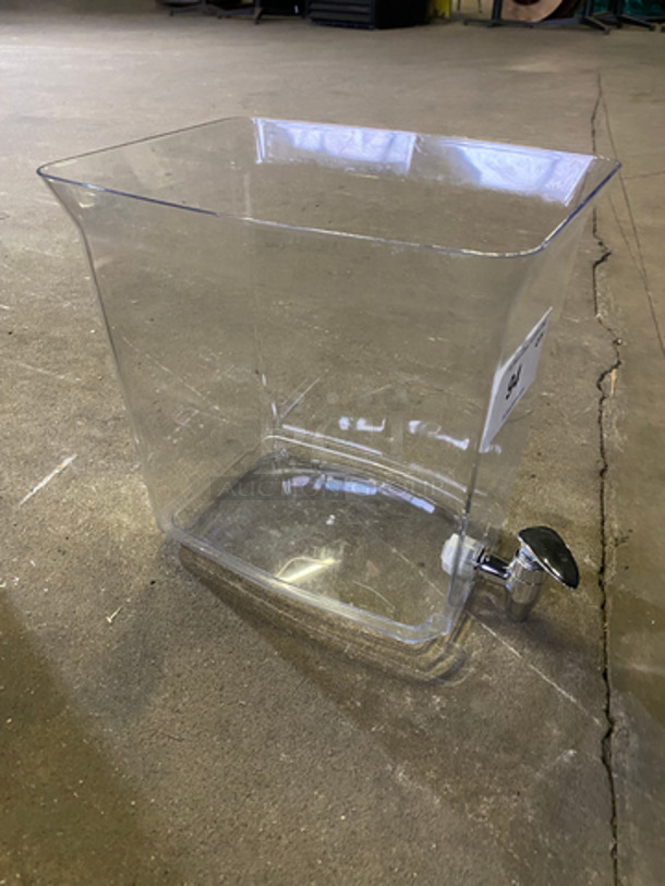 Countertop Clear Poly Beverage Dispenser! - Image 2 of 3