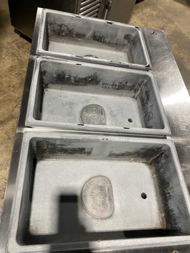 Serve Well By Vollrath Commercial Electric Powered 3 Bay Steam Table! With Storage Area Underneath! All Stainless Steel! On Legs! - Image 5 of 9