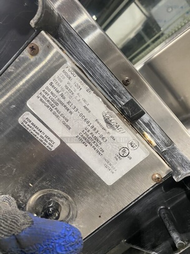 Vollrath Counter Top Electric Powered Single Bay Food Warmer! 115V 1 Phase! Model 1001! 120V 1 Phase! - Image 6 of 7