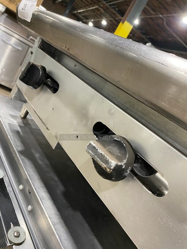 Stainless Steel Countertop Gas Powered Flat Grill! - Image 6 of 7