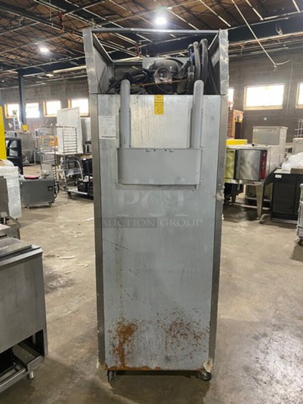 2017 Atosa Commercial Single Door Reach-In Cooler! With Poly Coated Racks! Solid Stainless Steel! On Casters! Model: MBF8001 SN: MBF8001150521C4046 115V 60HZ 1 Phase - Image 3 of 9