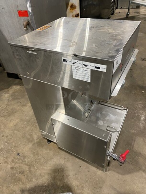 Bunn Commercial Countertop Dual Coffee Brewing Machine! All Stainless Steel! On Small Legs! Model: DUALSHDBC SN: DUAL191843 120/208V 60HZ 1 Phase - Image 2 of 8