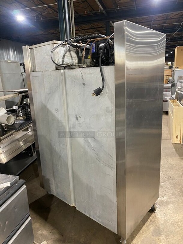 Traulsen Stainless Steel Two Door Reach In Freezer! On Commercial Casters!  Working When Removed! MODEL ALT232WUT SN:227187 208-115V 1PH - Image 3 of 8