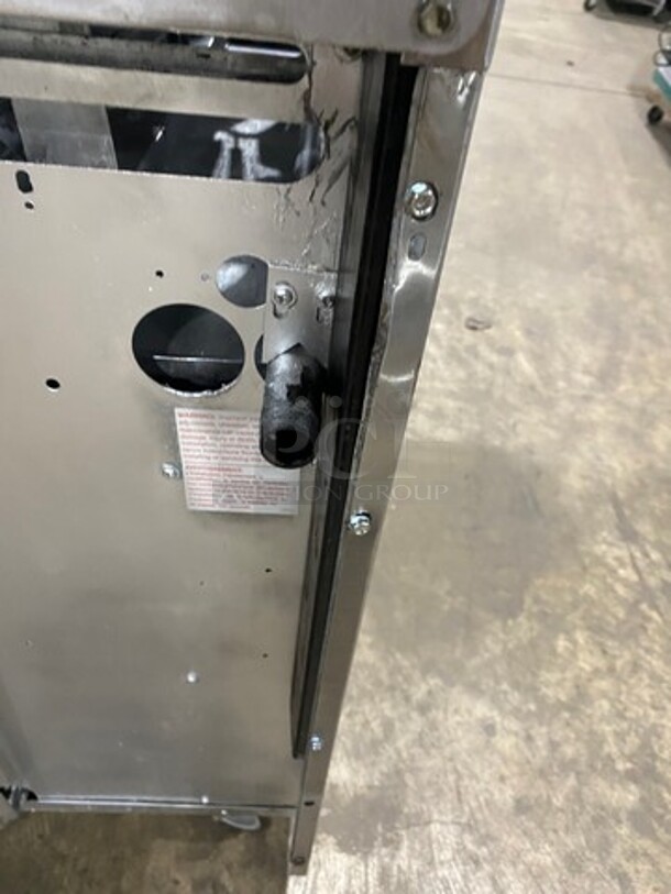 WOW! Sunfire Commercial Natural Gas Powered 6 Burner Stove! With Raised Back Splash And American Range Salamander! With Oven Underneath! All Stainless Steel! On Casters! - Image 11 of 11