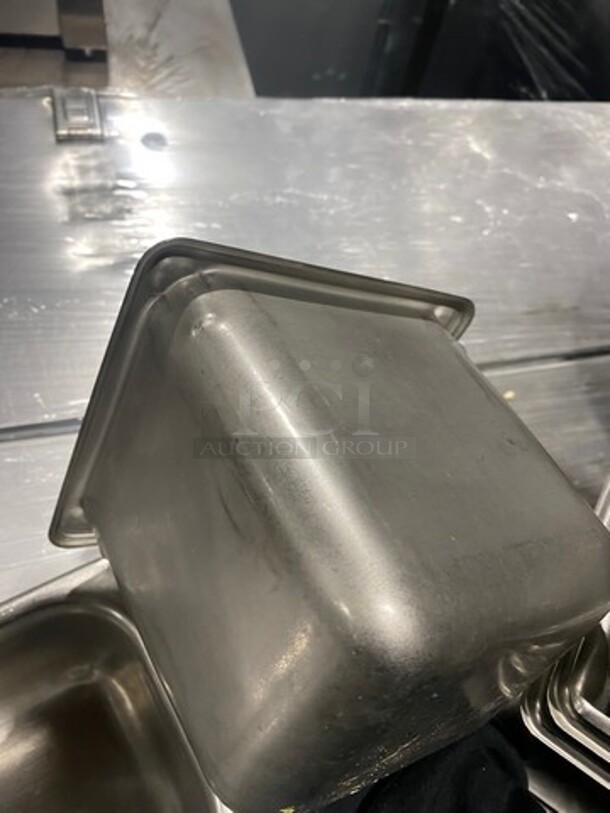 Commercial Steam Table/ Prep Table Food Pans! All Stainless Steel! 11x Your Bid! - Image 10 of 10