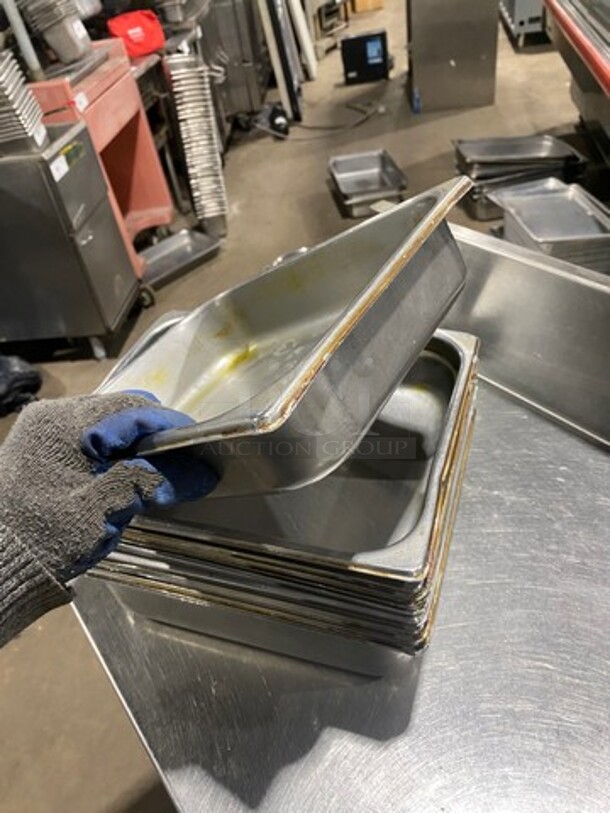 Commercial Steam Table/ Prep Table Food Pans! All Stainless Steel! 11x Your Bid! - Image 6 of 6