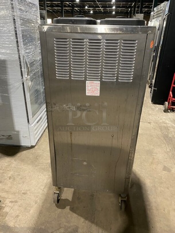 Taylor Commercial 2 Flavor Frosty/Coolatta/Slushie Making Machine! With Milkshake Mixing Attachment! All Stainless Steel! On Casters! Model: 342D27 SN: K3062936 208/230V 60HZ 1 Phase - Image 3 of 10