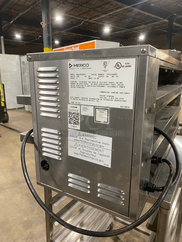 Merco 3 Shelf /12 Pan Holding Cabinet With Timer Bars! MODEL MHG34SAB1N SN: 1912ES0009 208V 1PH - Image 3 of 8