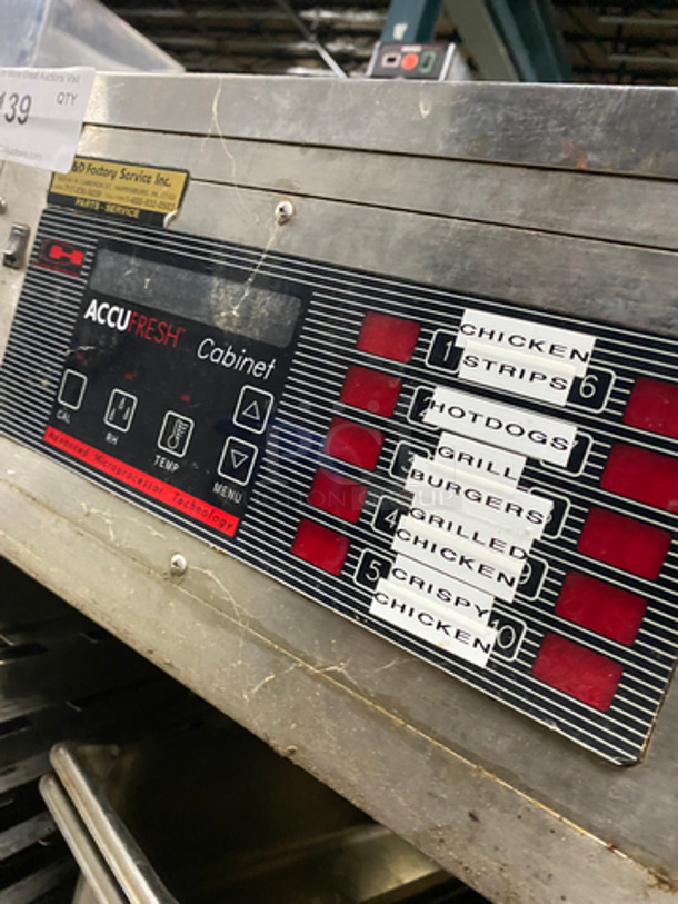 Carter Hoffmann Commercial Countertop Food Warming Cabinet! All Stainless Steel! ON Legs! Model: DQ106 SN: 0202848D0106000A33C31 120V 60HZ 1 Phase - Image 4 of 6