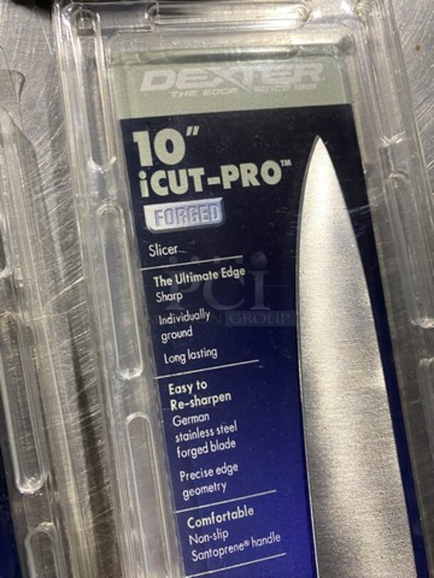 NEW! DEXTER 10 Inch Butcher Knives! 2 X Your Bid! - Image 3 of 4