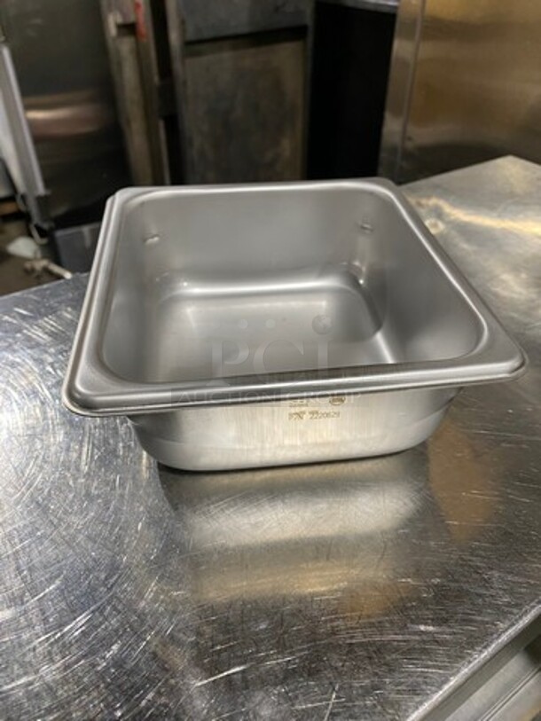 NEW! IN THE BOX! ALL ONE MONEY! Commercial 1/6x2 1/2" Steam Table/ Prep Table Food Pans! All Stainless Steel! - Image 3 of 5
