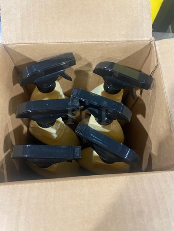 NEW! IN THE BOX! Micro Gold Dual Action Disinfectant And Antimicrobial Spray! 6 Bottles Per Box, 1 Box Per Item Number! - Image 4 of 6