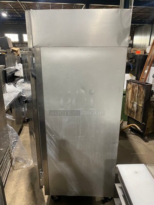 Randell Commercial 2 Door Reach In Cooler! With Poly Coated Racks! All Stainless Steel! On Casters! - Image 4 of 6