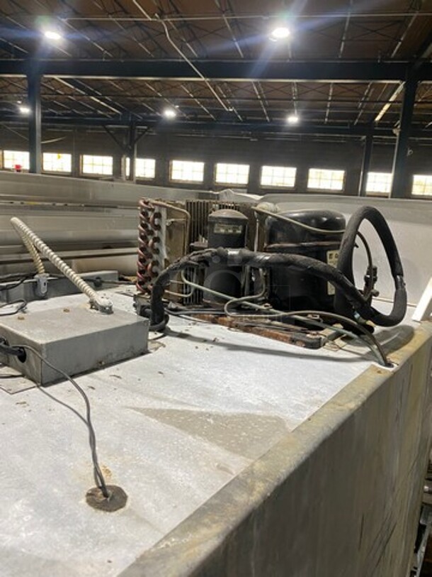 Randell Commercial 2 Door Reach In Cooler! With Poly Coated Racks! All Stainless Steel! On Casters! - Image 5 of 6