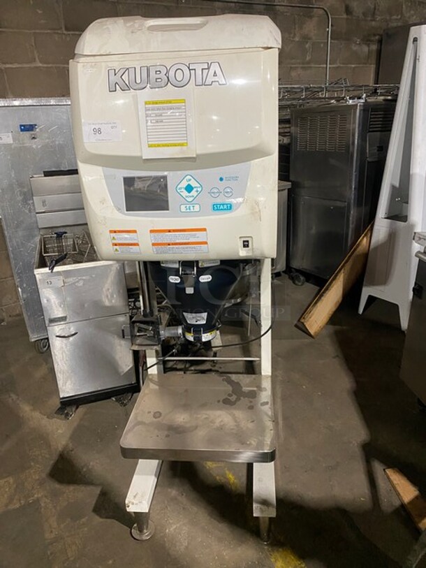 Kubota Commercial Automatic Rice Washing Machine! Model: KP720NA-UL SN: 10008! 120V! - Image 1 of 10